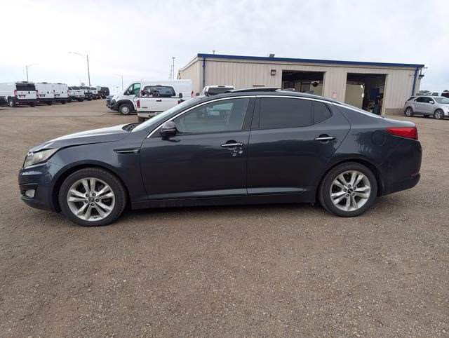 2011 Platinum Graphite Kia Optima EX FWD Sedan