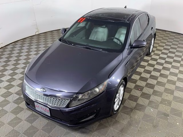 2011 Platinum Graphite Kia Optima EX FWD Sedan