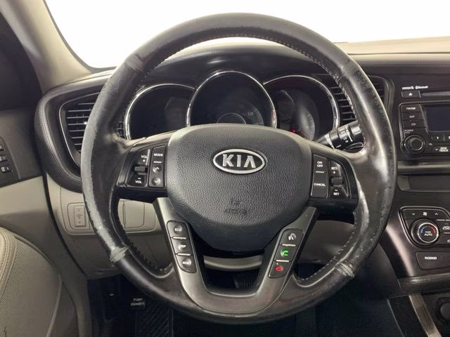 2011 Platinum Graphite Kia Optima EX FWD Sedan