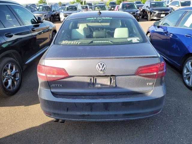 2016 Gray Volkswagen Jetta 1.8T Sport FWD Sedan