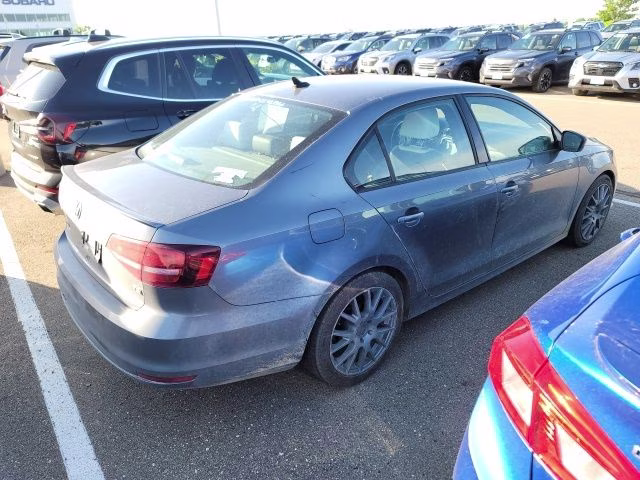 2016 Gray Volkswagen Jetta 1.8T Sport FWD Sedan