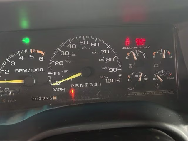 1996 Black Chevrolet C/K 1500 Base 4X4 Truck