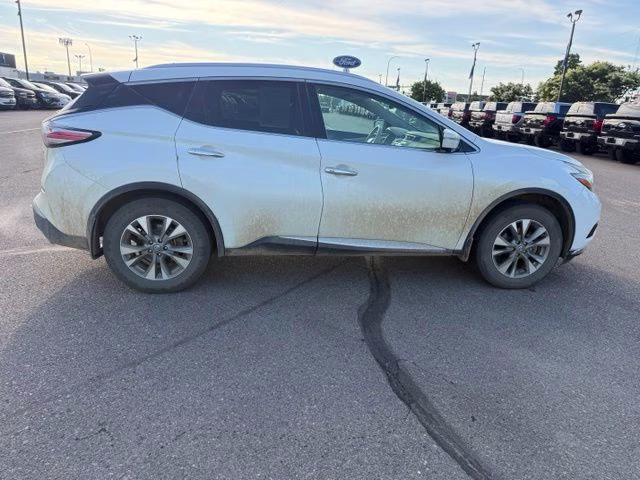 2015 Pearl White Nissan Murano SL AWD SUV
