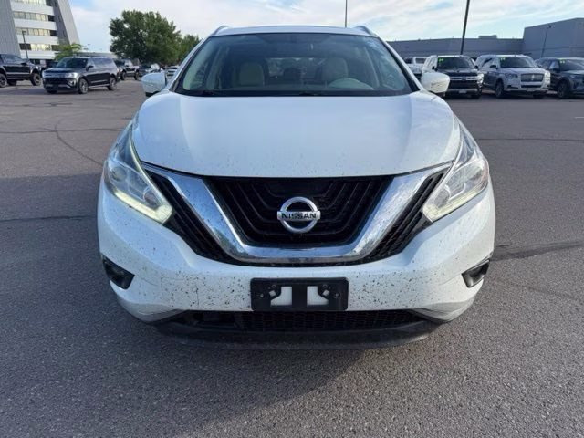 2015 Pearl White Nissan Murano SL AWD SUV
