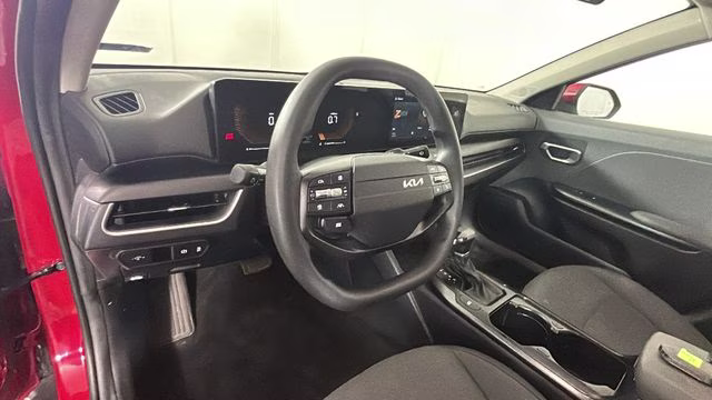 2025 Currant Red Kia K4 LXS FWD Sedan