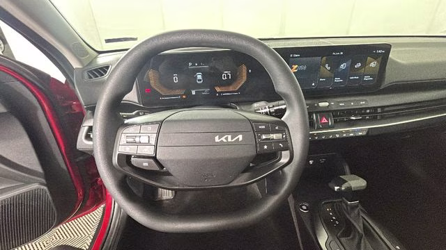 2025 Currant Red Kia K4 LXS FWD Sedan