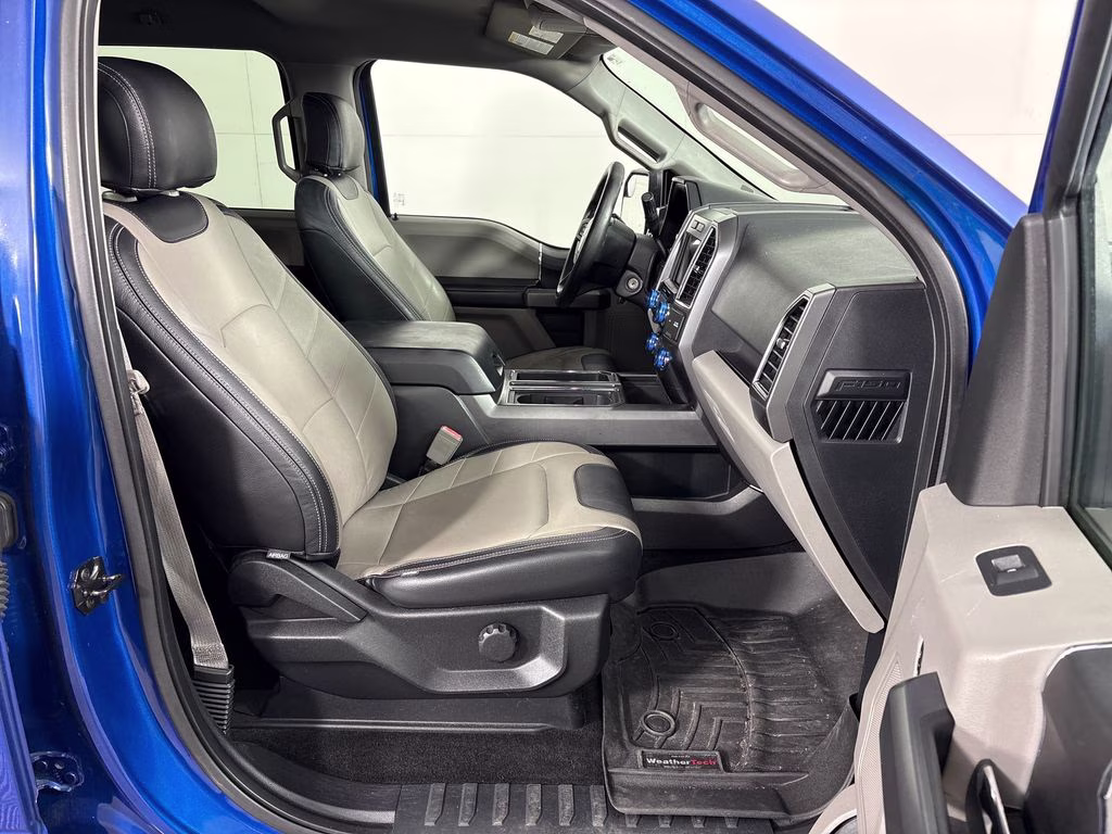 2018 Lightning Blue Ford F-150 XLT RWD Truck