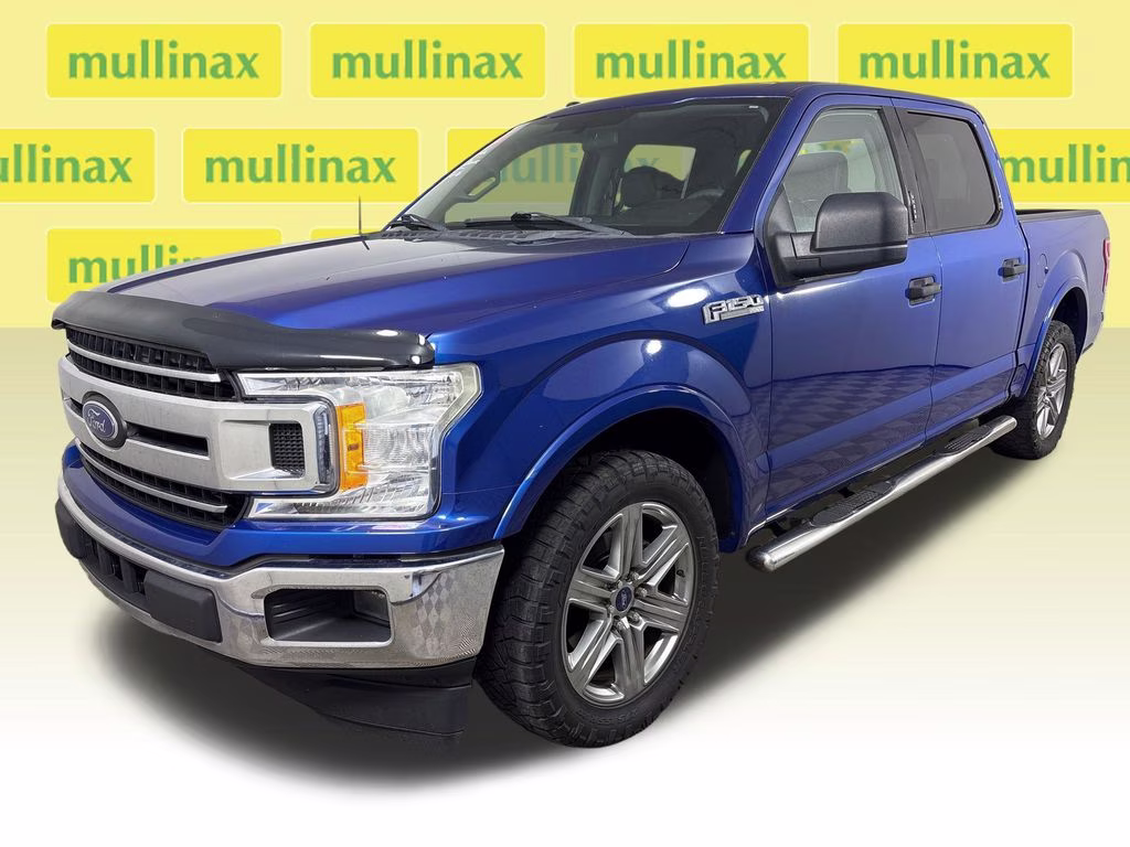 2018 Lightning Blue Ford F-150 XLT RWD Truck