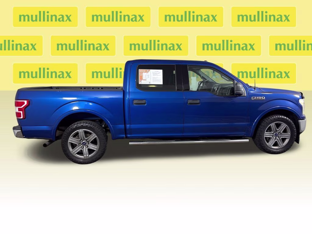 2018 Lightning Blue Ford F-150 XLT RWD Truck
