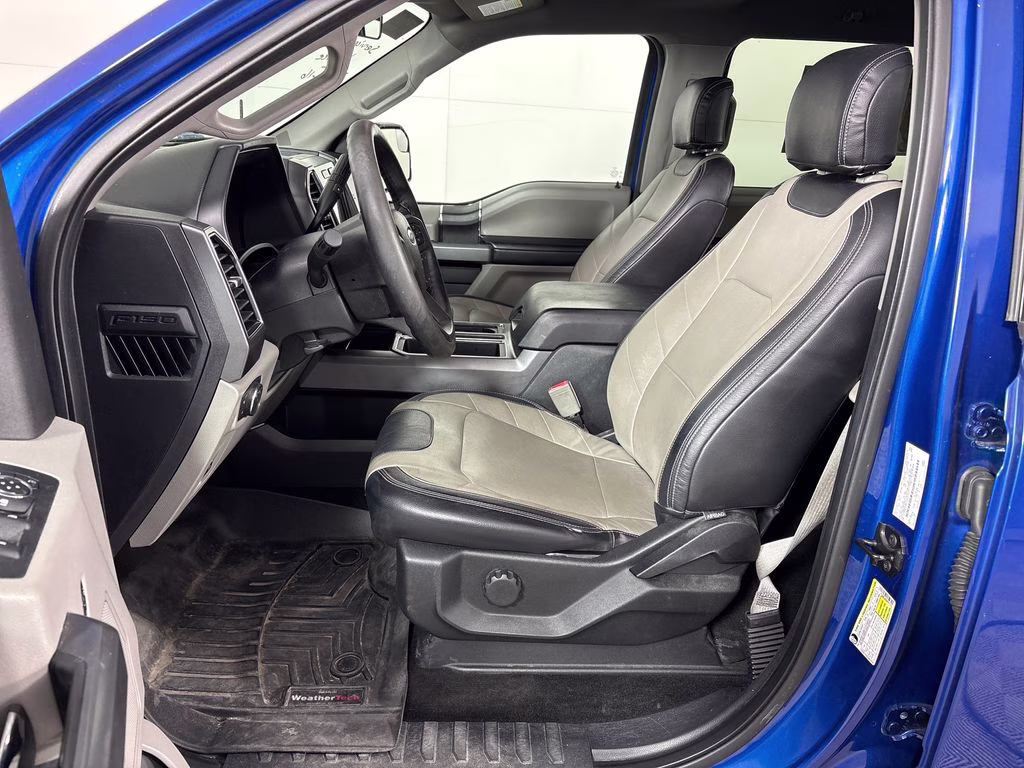 2018 Lightning Blue Ford F-150 XLT RWD Truck