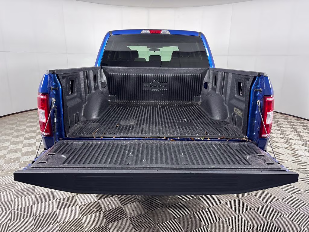 2018 Lightning Blue Ford F-150 XLT RWD Truck