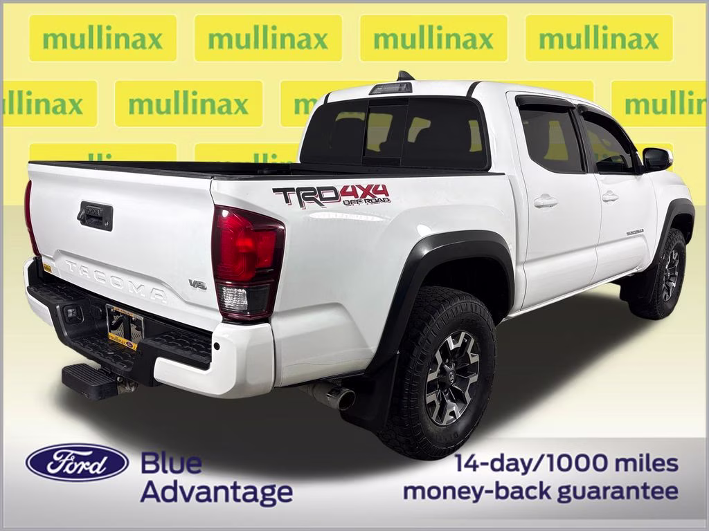 2018 Super White Toyota Tacoma TRD Off-Road 4X4 Truck