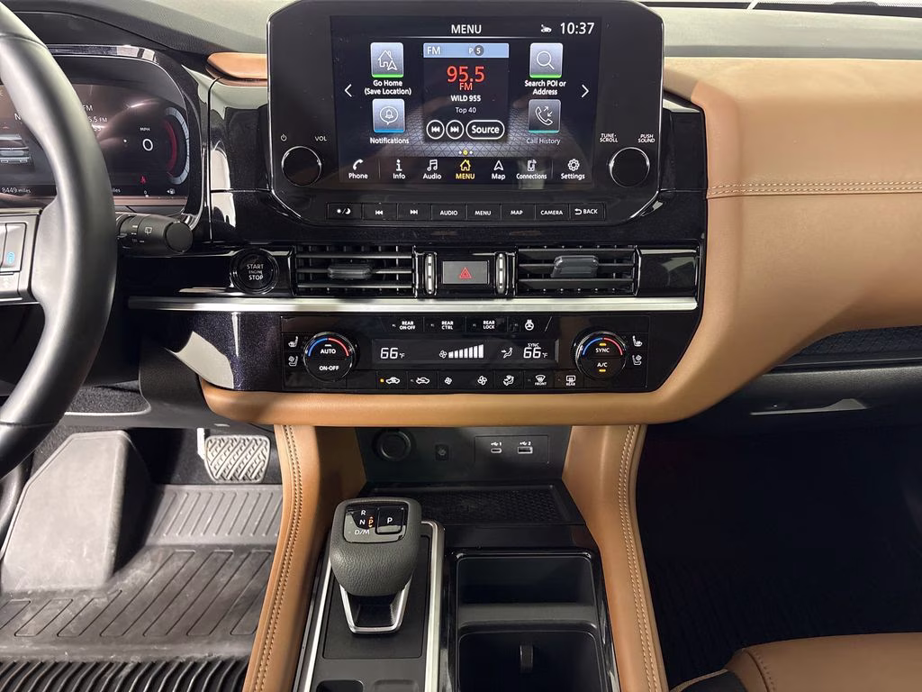 2025 Solid Gray/Super Black Nissan Pathfinder Platinum FWD SUV