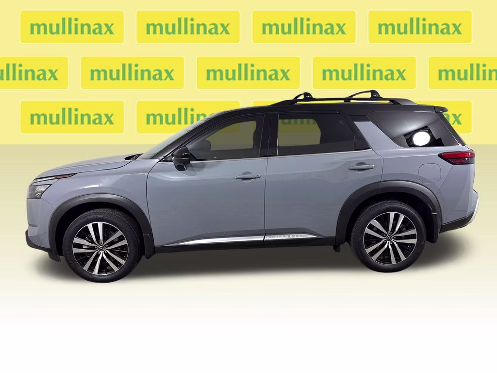 2025 Solid Gray/Super Black Nissan Pathfinder Platinum FWD SUV