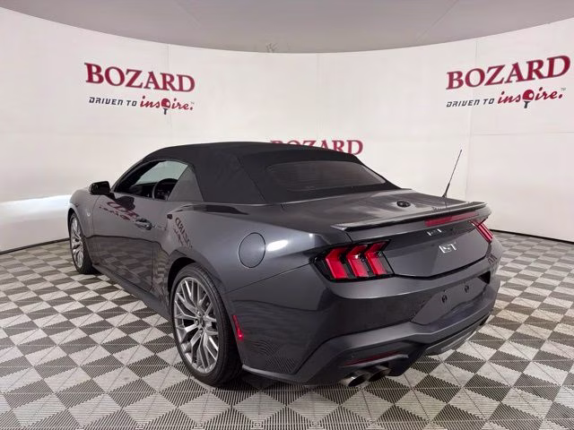 2024 Gray Metallic Ford Mustang GT Premium RWD Convertible