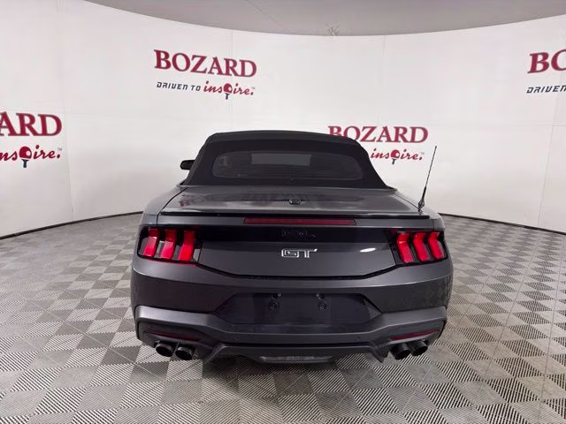 2024 Gray Metallic Ford Mustang GT Premium RWD Convertible