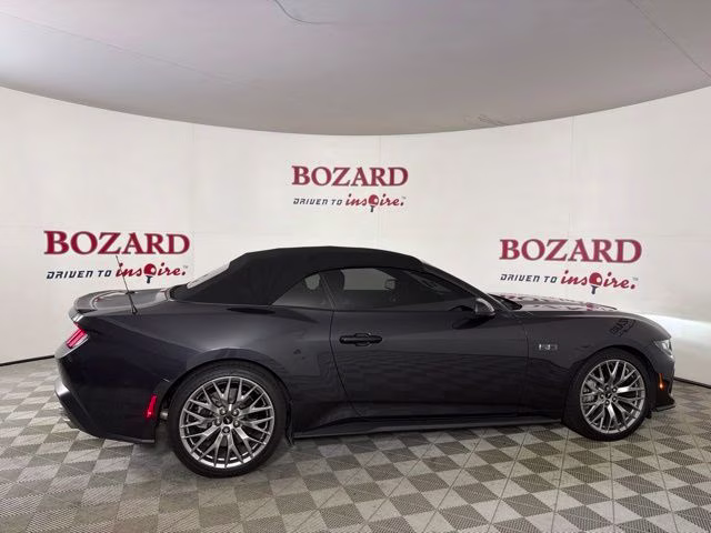 2024 Gray Metallic Ford Mustang GT Premium RWD Convertible