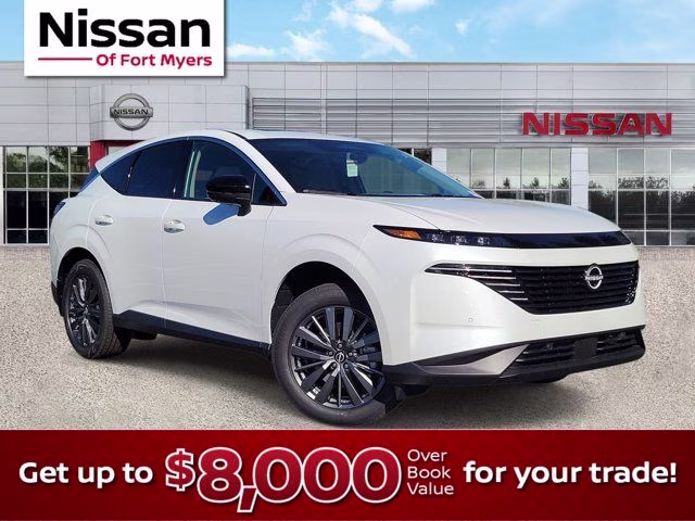 2026 Everest White Pearl Tricoat Nissan Murano SL AWD SUV