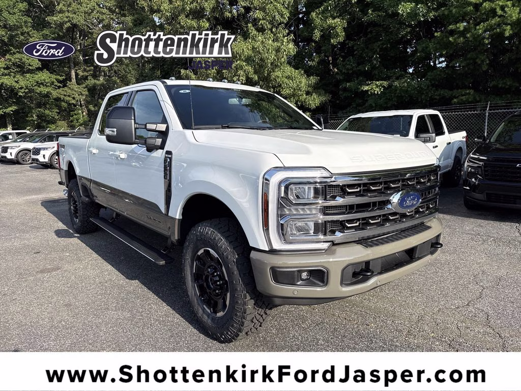 2026 White Ford Super Duty F-250 SRW King Ranch 4X4 Truck