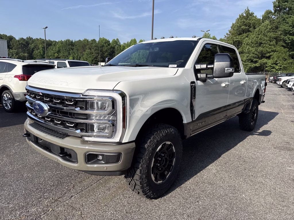 2026 White Ford Super Duty F-250 SRW King Ranch 4X4 Truck