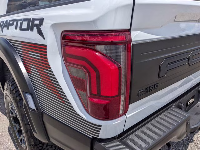 2025 White Metallic Ford F-150 Raptor 4X4 Truck