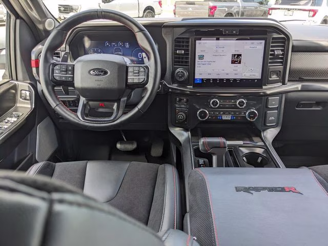 2025 White Metallic Ford F-150 Raptor 4X4 Truck