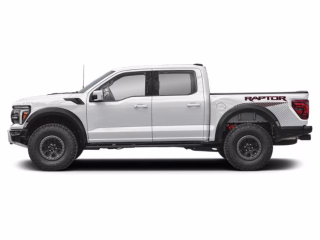 2025 White Metallic Ford F-150 Raptor 4X4 Truck