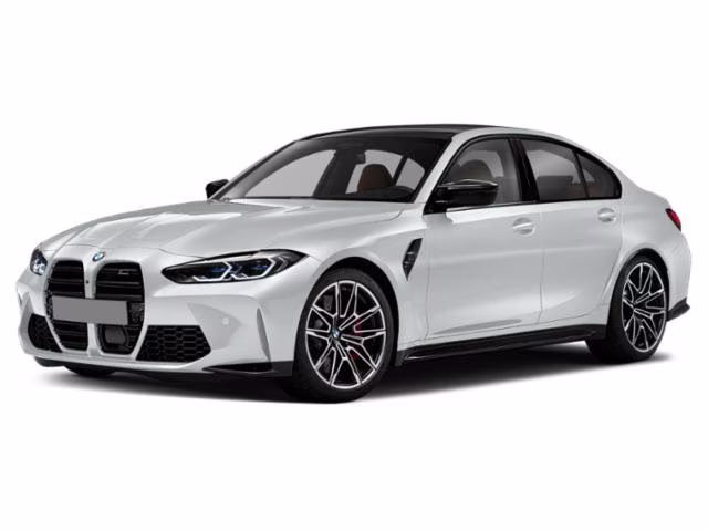 2021 Frozen Brilliant White Metallic BMW M3 Competition RWD Sedan