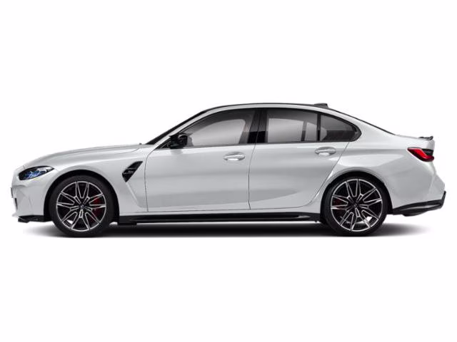 2021 Frozen Brilliant White Metallic BMW M3 Competition RWD Sedan