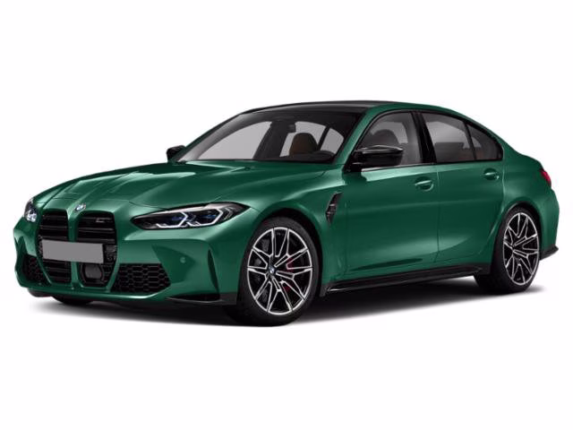 2021 Frozen Brilliant White Metallic BMW M3 Competition RWD Sedan