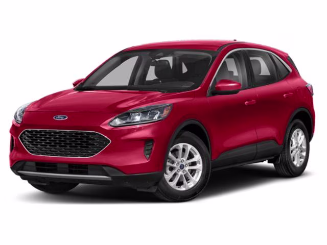 2020 Rapid Red Metallic Tinted Clearcoat Ford Escape SE AWD SUV