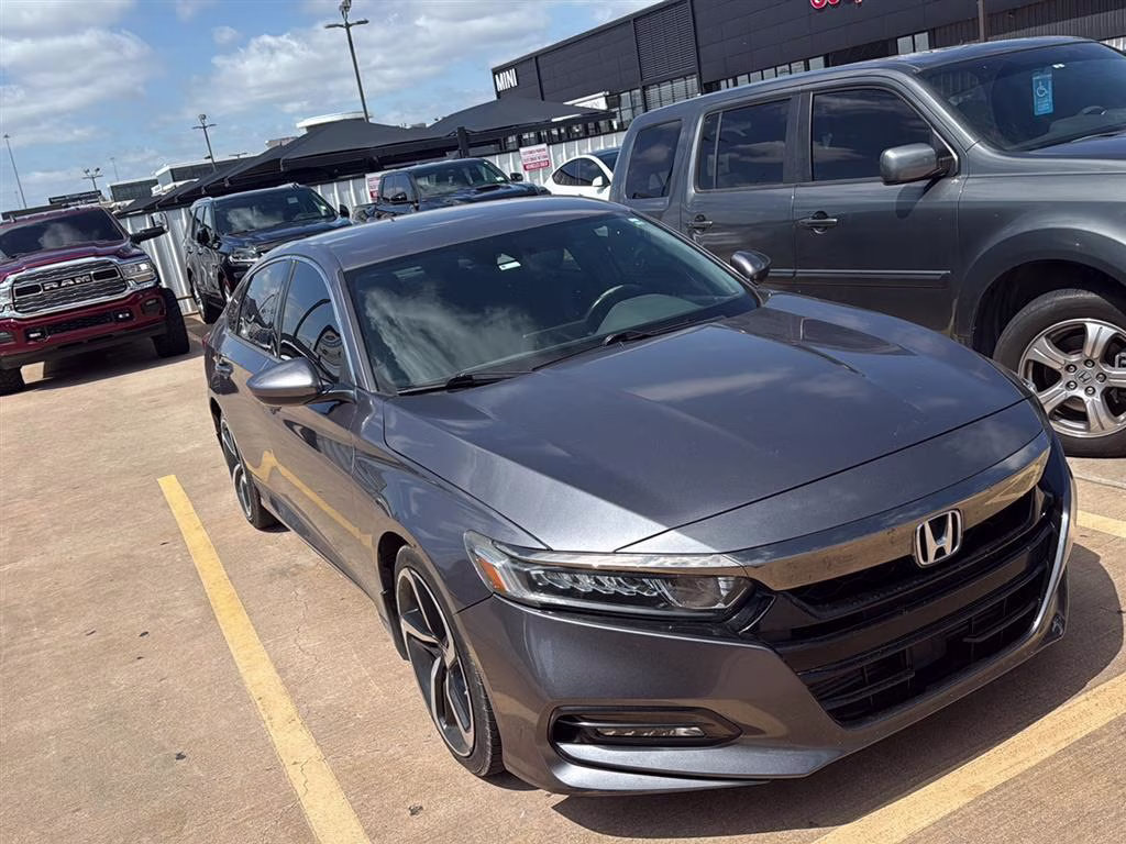 2018 CHARCOAL Honda ACCORD SEDAN FWD