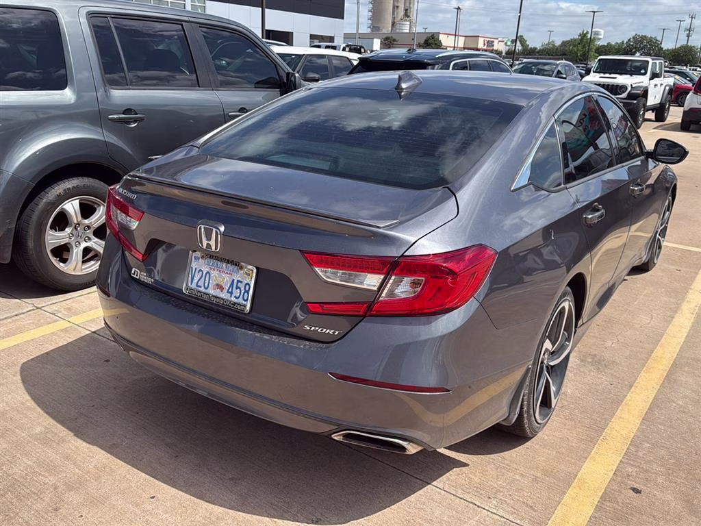 2018 CHARCOAL Honda ACCORD SEDAN FWD
