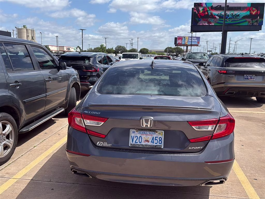 2018 CHARCOAL Honda ACCORD SEDAN FWD