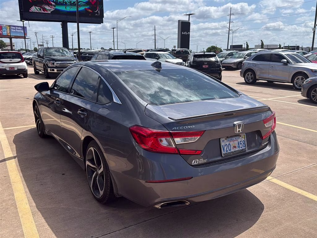 2018 CHARCOAL Honda ACCORD SEDAN FWD