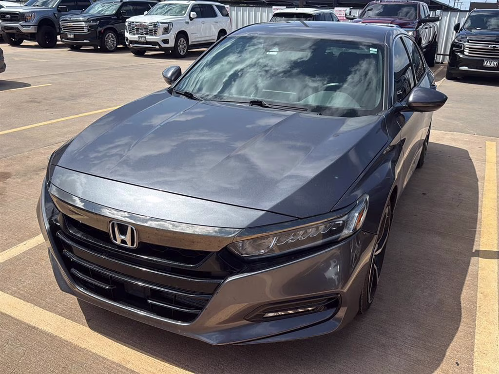 2018 CHARCOAL Honda ACCORD SEDAN FWD