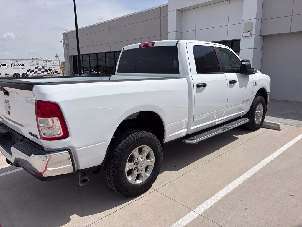 2024 Bright White Clearcoat Ram 2500 Big Horn 4X4 Truck