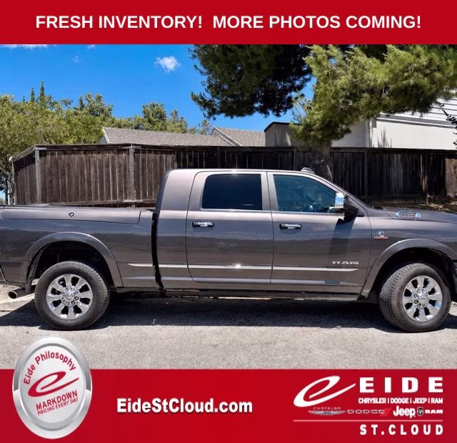 2020 Granite Crystal Metallic Clearcoat Ram 3500 Limited 4X4 Truck
