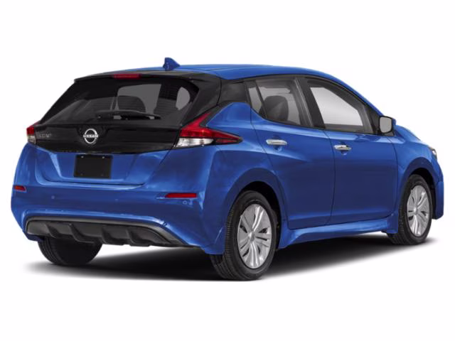 2025 Deep Blue Pearl Nissan LEAF S FWD Hatchback