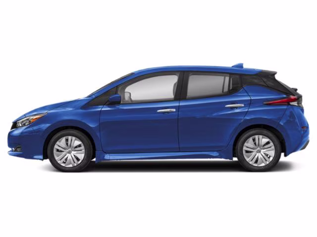 2025 Deep Blue Pearl Nissan LEAF S FWD Hatchback