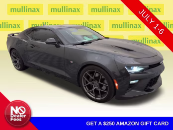 2018 Nightfall Gray Metallic Chevrolet Camaro SS RWD Coupe