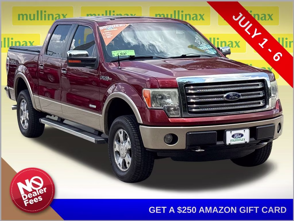 2014 Sunset Metallic Ford F-150 Lariat 4X4 Truck