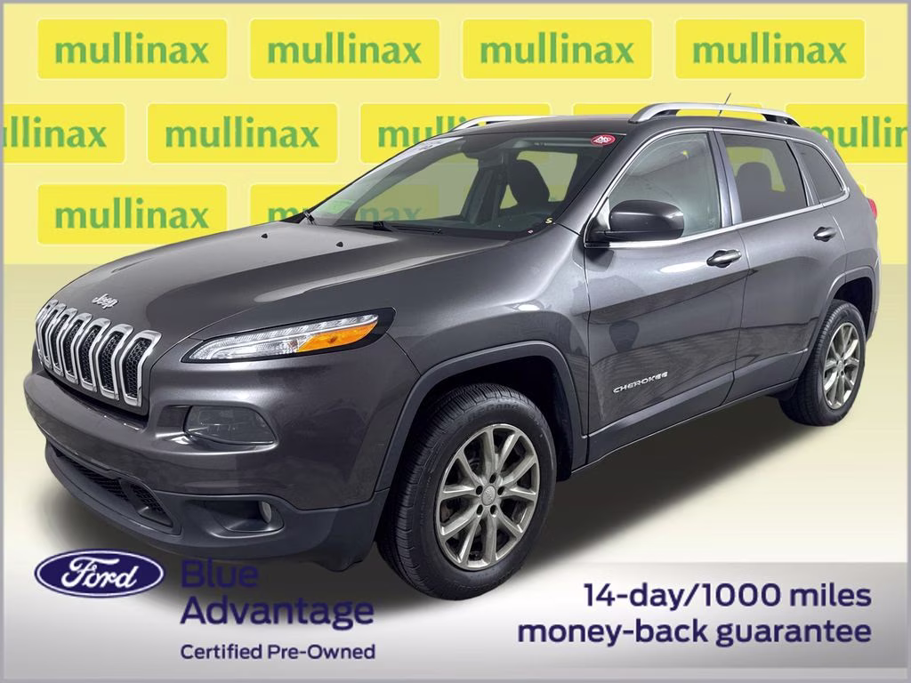 2017 Granite Crystal Metallic Clearcoat Jeep Cherokee Latitude FWD SUV