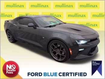 2018 Nightfall Gray Metallic Chevrolet Camaro SS RWD Coupe