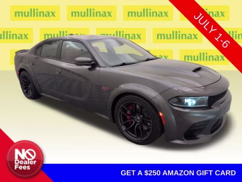 2022 Granite Pearlcoat Dodge Charger R/T Scat Pack Widebody RWD Sedan