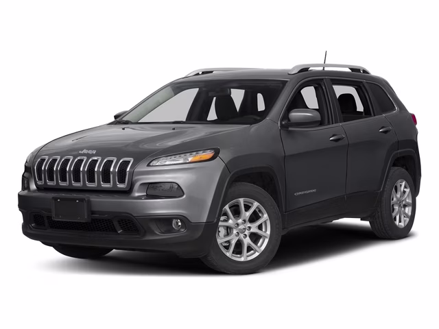 2017 Granite Crystal Metallic Clearcoat Jeep Cherokee Latitude FWD SUV