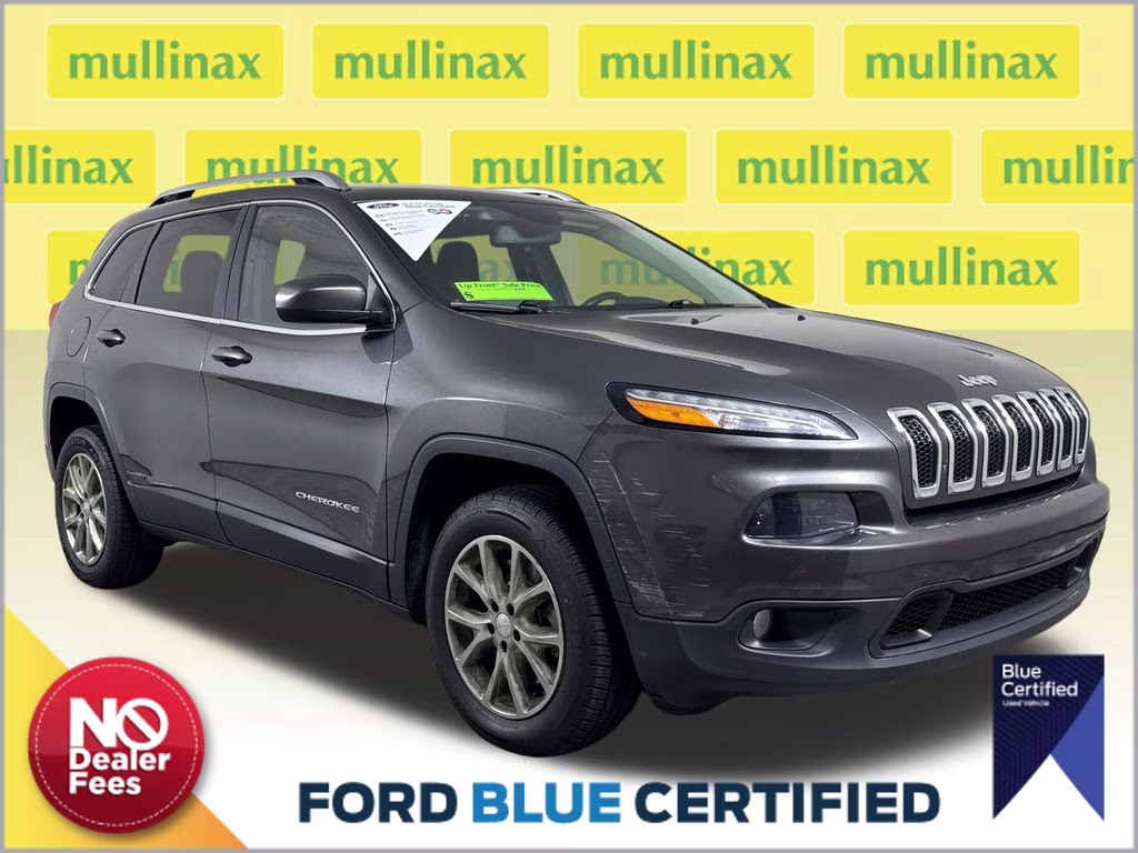 2017 Granite Crystal Metallic Clearcoat Jeep Cherokee Latitude FWD SUV