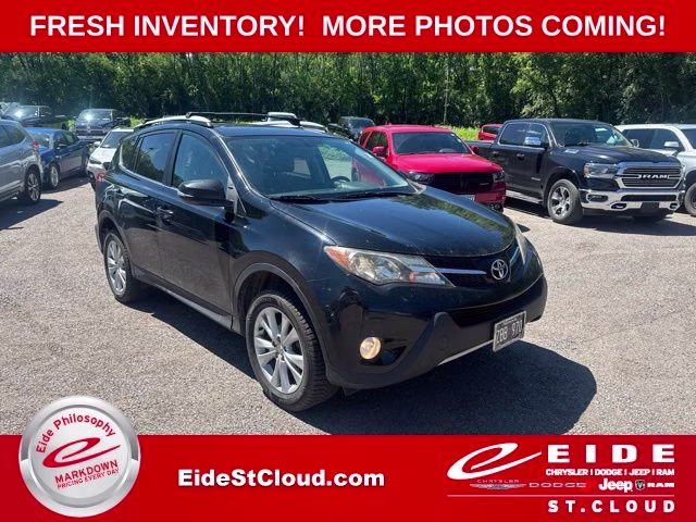 2015 Black Toyota RAV4 Limited AWD SUV