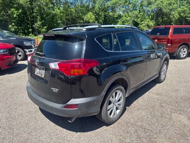 2015 Black Toyota RAV4 Limited AWD SUV