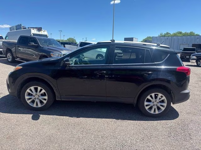 2015 Black Toyota RAV4 Limited AWD SUV